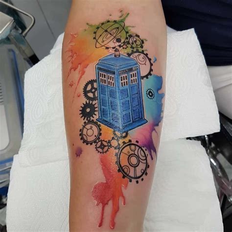 dr who tattoo